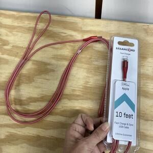 Type C Fast Charger Cable 10 FT Sync USB Cable Long Lifetime Guarantee